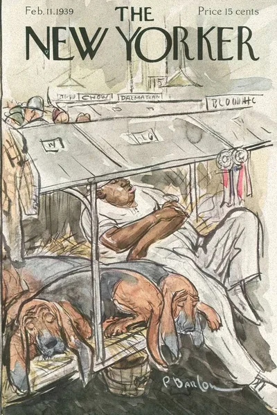 Постер с обложкой The New Yorker 11.02.1939