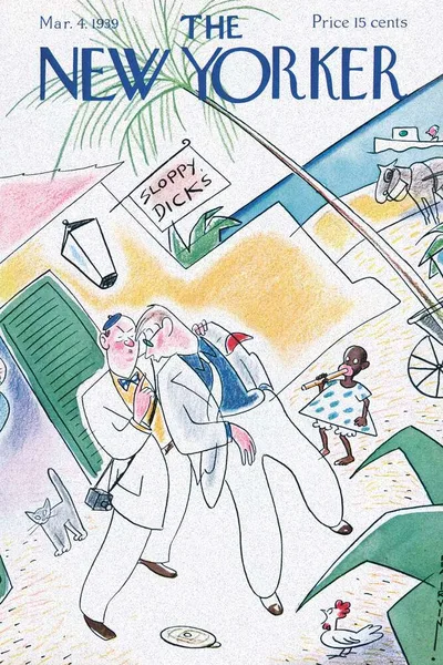 Постер с обложкой The New Yorker 04.03.1939