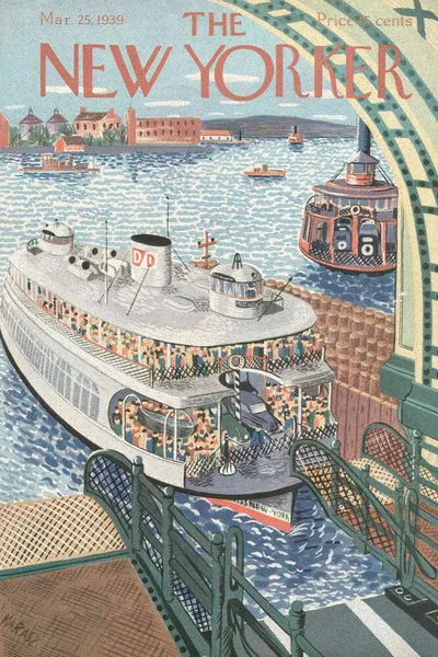 Постер с обложкой The New Yorker 25.03.1939