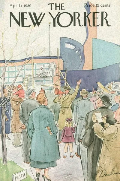 Постер с обложкой The New Yorker 01.04.1939