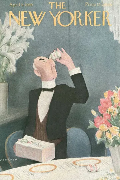 Постер с обложкой The New Yorker 08.04.1939