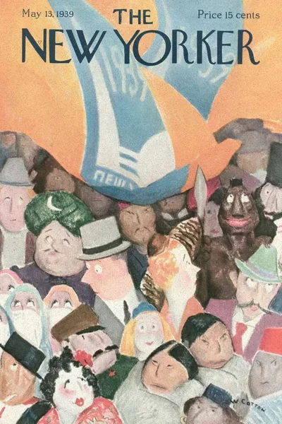 Постер с обложкой The New Yorker 13.05.1939