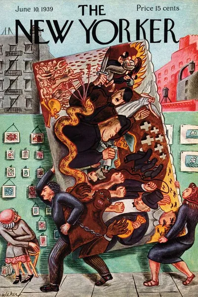 Постер с обложкой The New Yorker 10.06.1939
