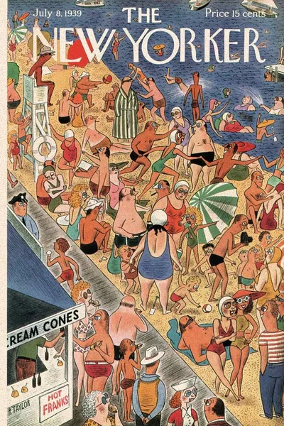 Постер с обложкой The New Yorker 08.07.1939
