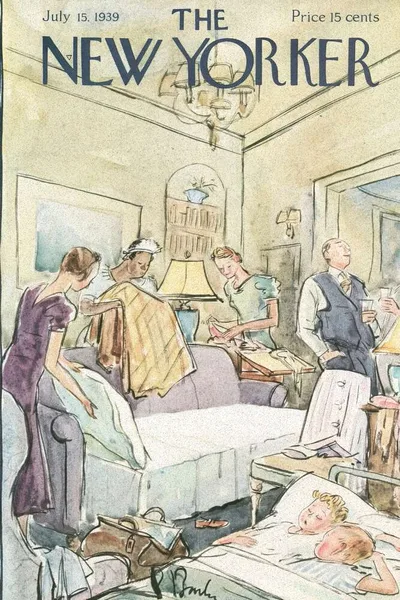 Постер с обложкой The New Yorker 15.07.1939