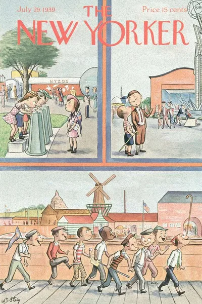 Постер с обложкой The New Yorker 29.07.1939