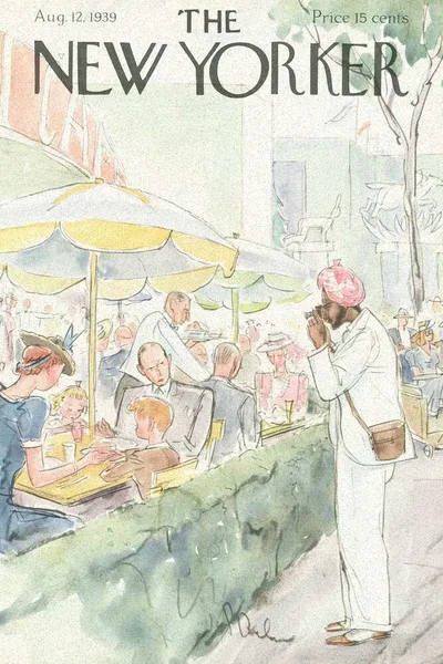 Постер с обложкой The New Yorker 12.08.1939