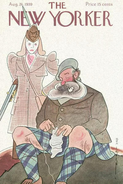 Постер с обложкой The New Yorker 26.08.1939