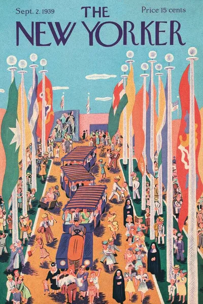 Постер с обложкой The New Yorker 02.09.1939