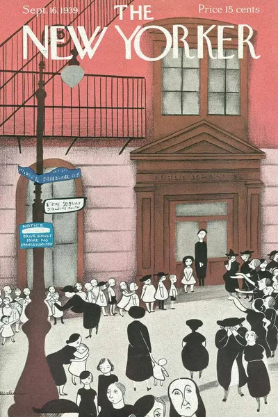 Постер с обложкой The New Yorker 16.09.1939