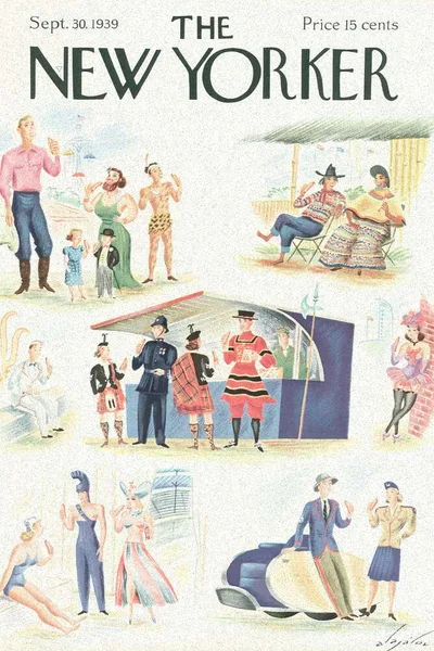 Постер с обложкой The New Yorker 30.09.1939