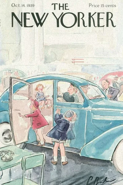 Постер с обложкой The New Yorker 14.10.1939