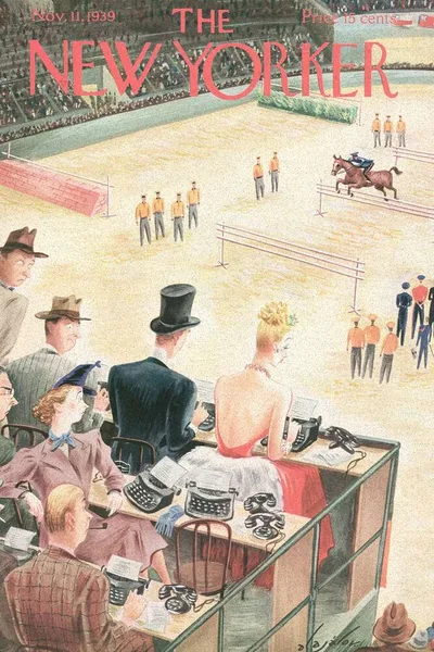 Постер с обложкой The New Yorker 11.11.1939