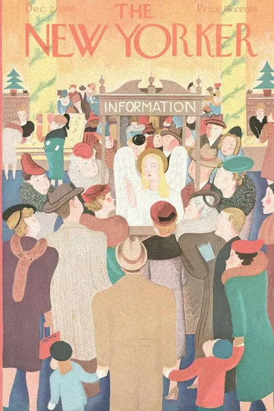 Постер с обложкой The New Yorker 02.12.1939