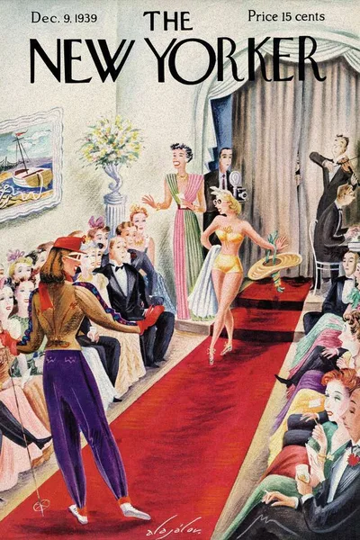 Постер с обложкой The New Yorker 09.12.1939