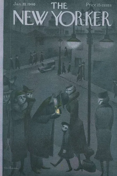 Постер с обложкой The New Yorker 20.01.1940