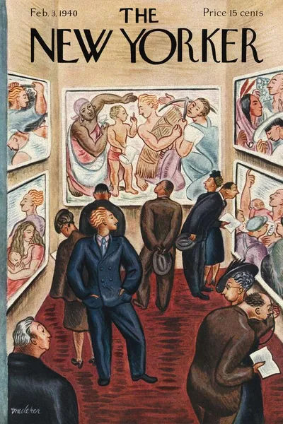 Постер с обложкой The New Yorker 03.02.1940