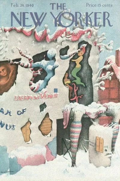 Постер с обложкой The New Yorker 24.02.1940