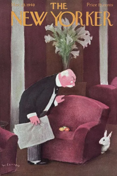Постер с обложкой The New Yorker 23.03.1940