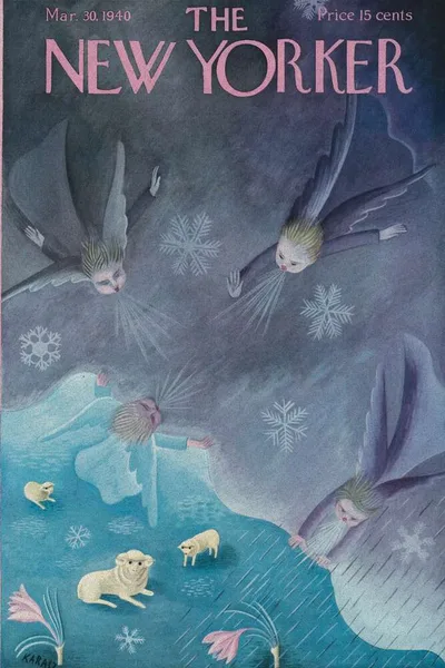 Постер с обложкой The New Yorker 30.03.1940