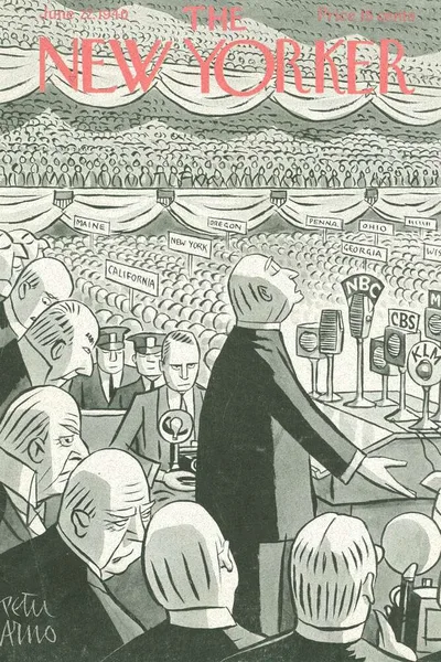 Постер с обложкой The New Yorker 22.06.1940