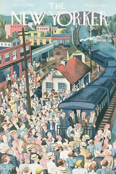 Постер с обложкой The New Yorker 13.07.1940