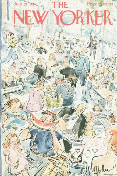Постер с обложкой The New Yorker 20.07.1940