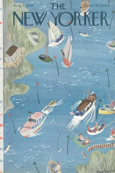 Постер с обложкой The New Yorker 03.08.1940