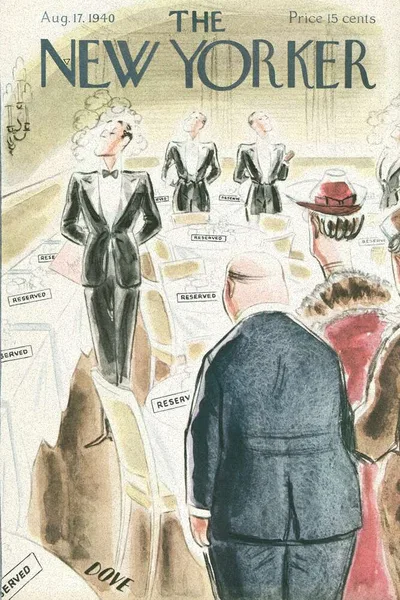Постер с обложкой The New Yorker 17.08.1940