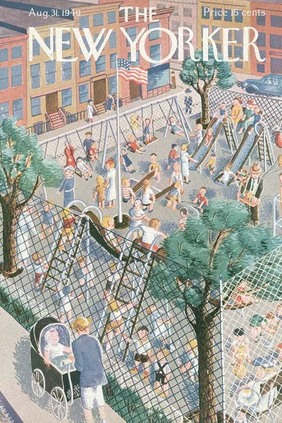 Постер с обложкой The New Yorker 31.08.1940