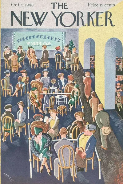 Постер с обложкой The New Yorker 05.10.1940