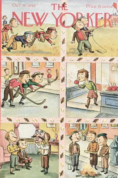 Постер с обложкой The New Yorker 26.10.1940