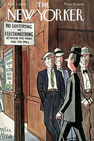 Постер с обложкой The New Yorker 02.11.1940