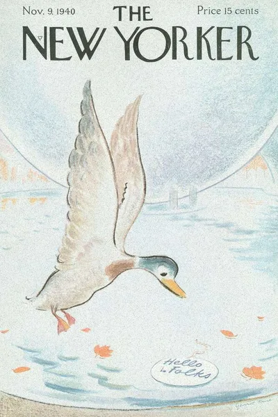 Постер с обложкой The New Yorker 09.11.1940