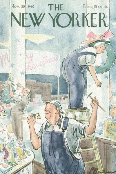 Постер с обложкой The New Yorker 30.11.1940