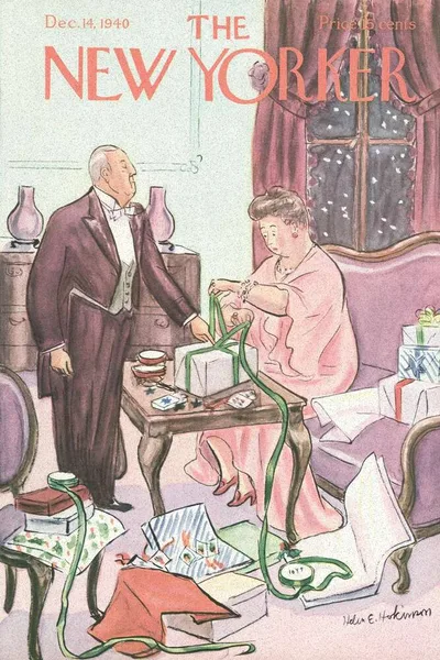 Постер с обложкой The New Yorker 14.12.1940