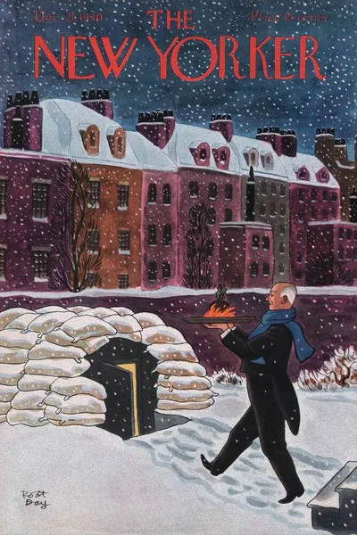 Постер с обложкой The New Yorker 21.12.1940