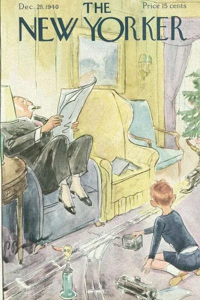 Постер с обложкой The New Yorker 28.12.1940