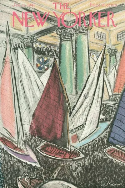 Постер с обложкой The New Yorker 11.01.1941