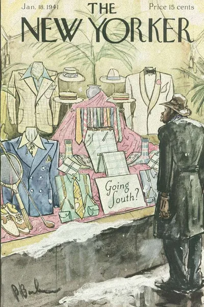 Постер с обложкой The New Yorker 18.01.1941