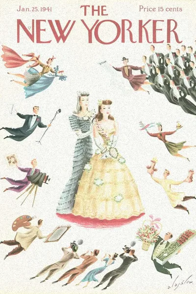 Постер с обложкой The New Yorker 25.01.1941