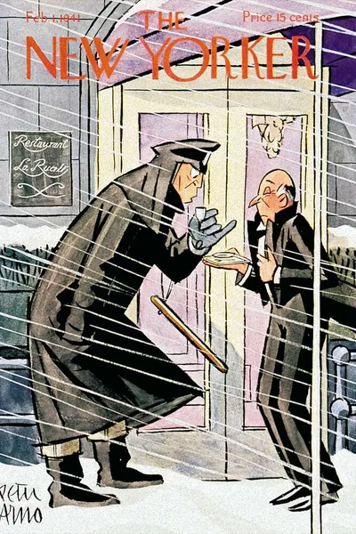 Постер с обложкой The New Yorker 01.02.1941