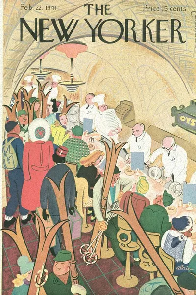 Постер с обложкой The New Yorker 22.02.1941