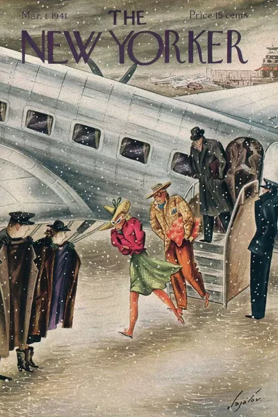 Постер с обложкой The New Yorker 01.03.1941