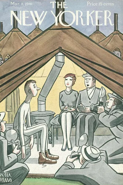 Постер с обложкой The New Yorker 08.03.1941