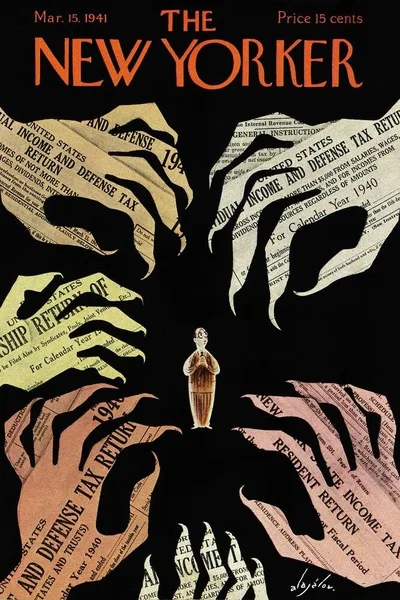 Постер с обложкой The New Yorker 15.03.1941