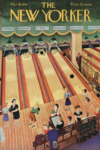 Постер с обложкой The New Yorker 29.03.1941
