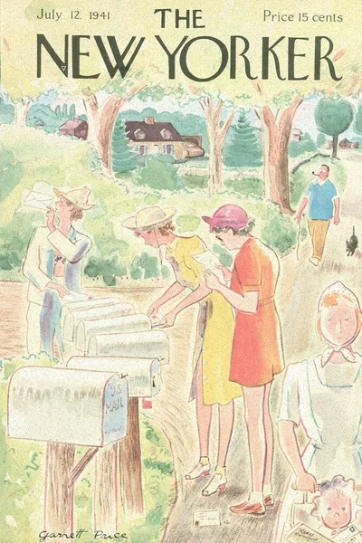 Постер с обложкой The New Yorker 12.07.1941