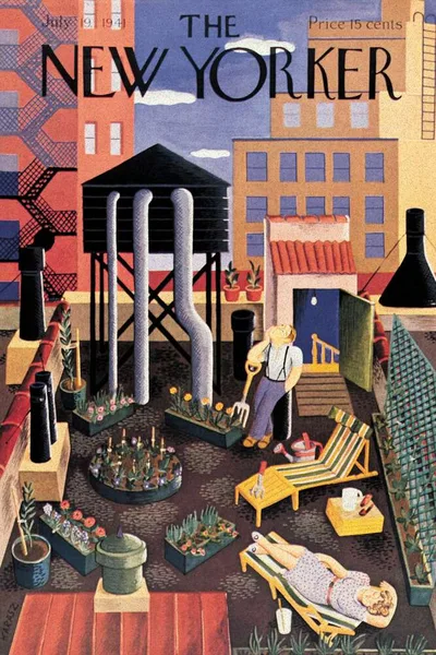 Постер с обложкой The New Yorker 19.07.1941