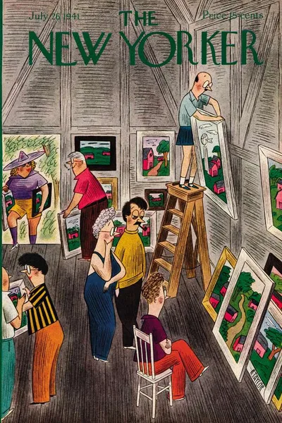 Постер с обложкой The New Yorker 26.07.1941